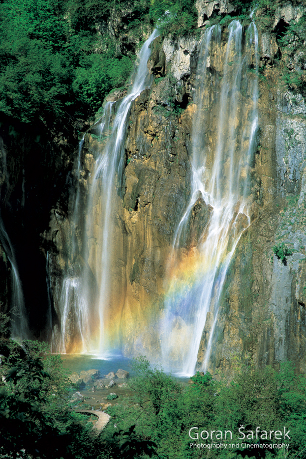 waterfall, cascade, croatia, rivers, Plitvice lakes