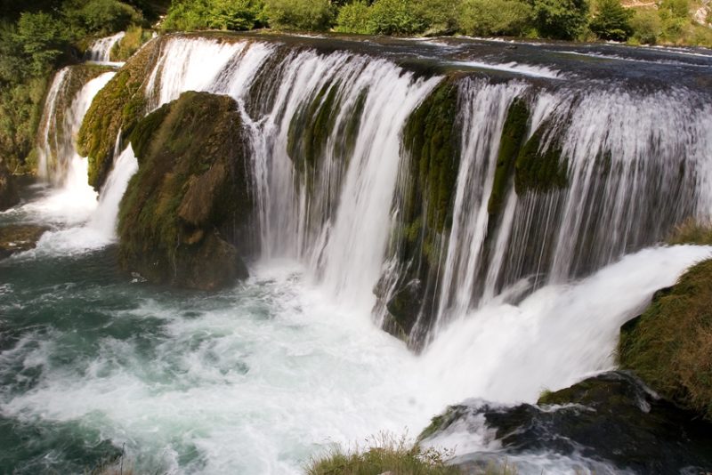 waterfall, cascade, croatia, rivers, una, štrbački buk