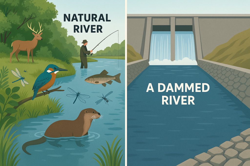 dams, hydropower, dams,negative effects of dams on rivers