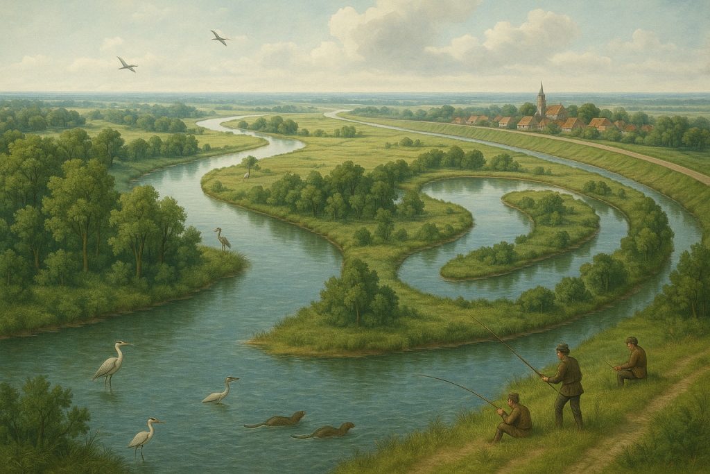 river, floodplain