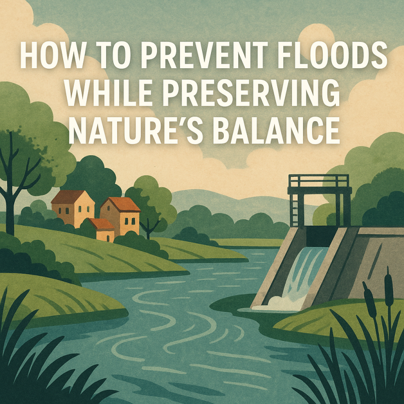 How to Prevent Floods While Preserving Nature’s Balance
