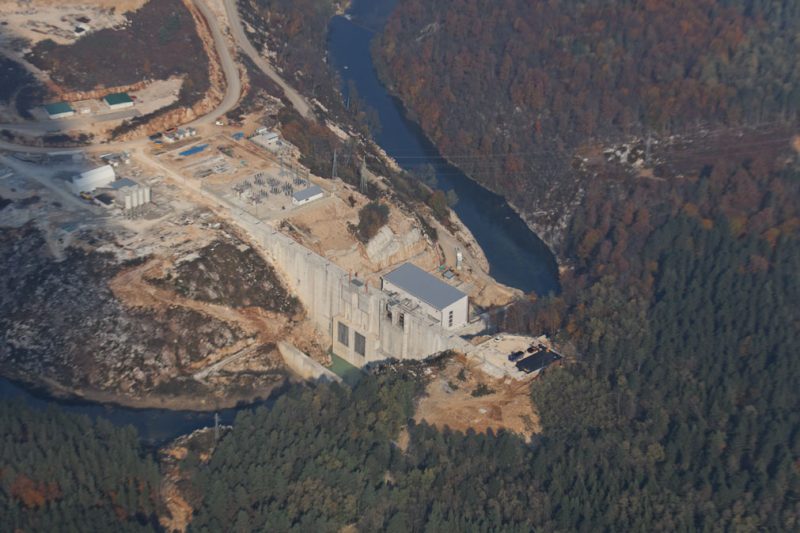 dam, reservoir, devastation
