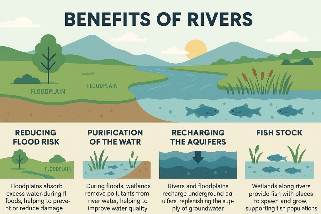 benefits of rivers, ecosystem services