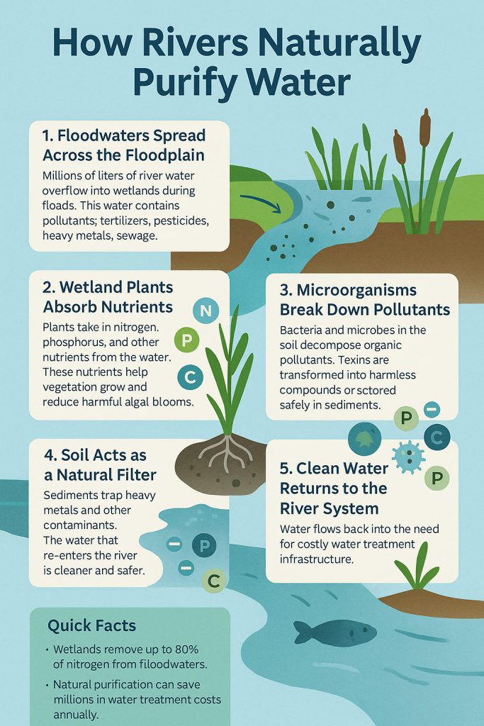 river, water purification, floodplain, aquifer