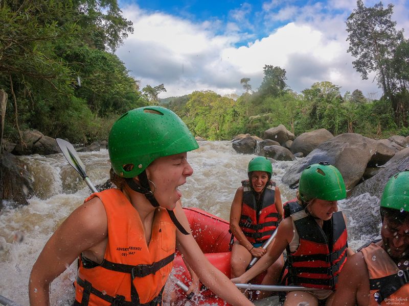 River and jungle adventure in Chiang Mai, Thailand