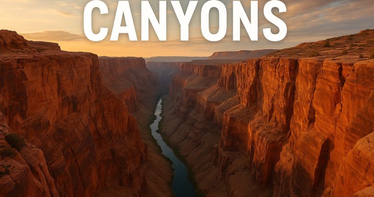 The Canyons: Towering Walls Above Life-Giving Rivers