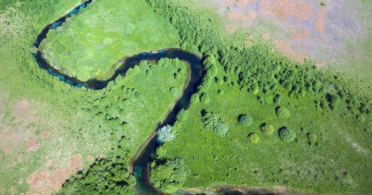 Meandering  – when rivers snake in the landscape