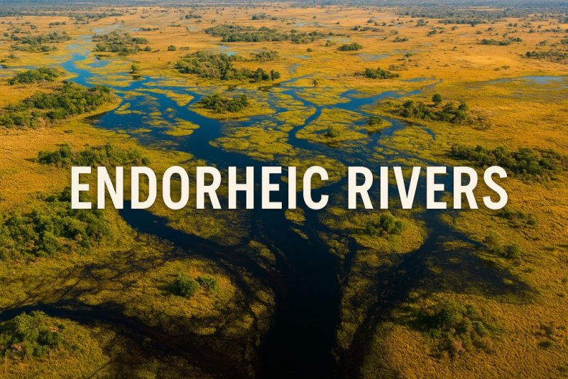 Rivers That Disappear in the Continents: Endorheic and Lost Rivers Explained