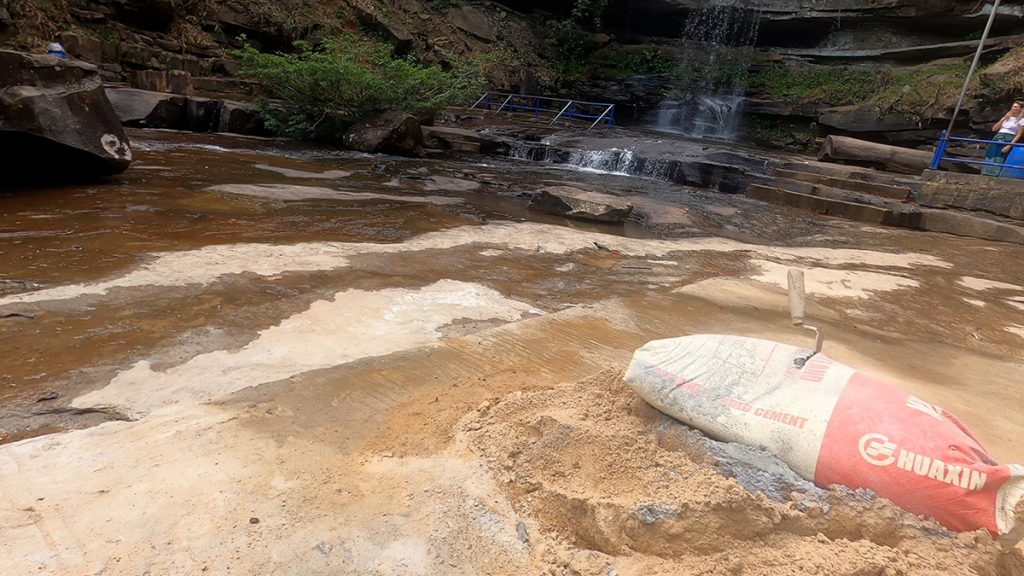 Tada, waterfall, kampot, cambodia