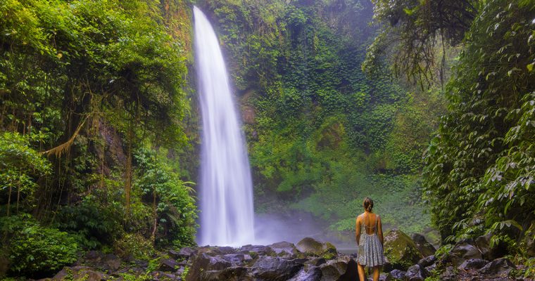 Discover the magnificent Nungnung waterfall in Bali