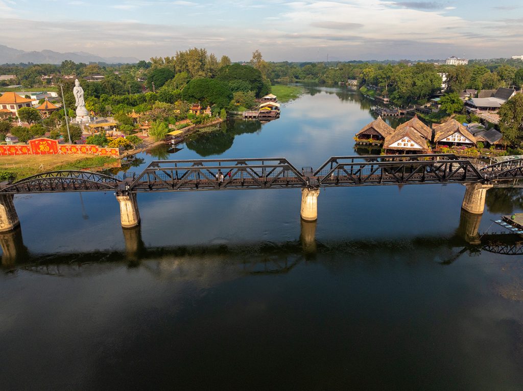 Kwai bridge, thailand