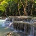 erawan, waterfall, thailand