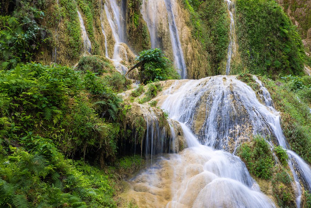 erawan, waterfall, thailand