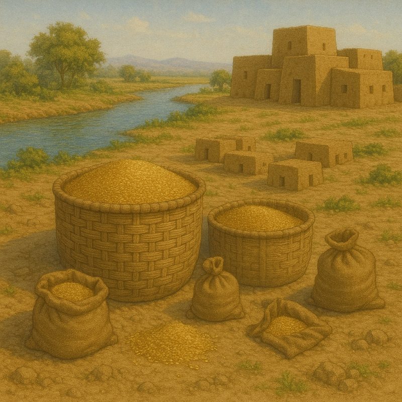 fertile valley, food surplus, ancient civilization
