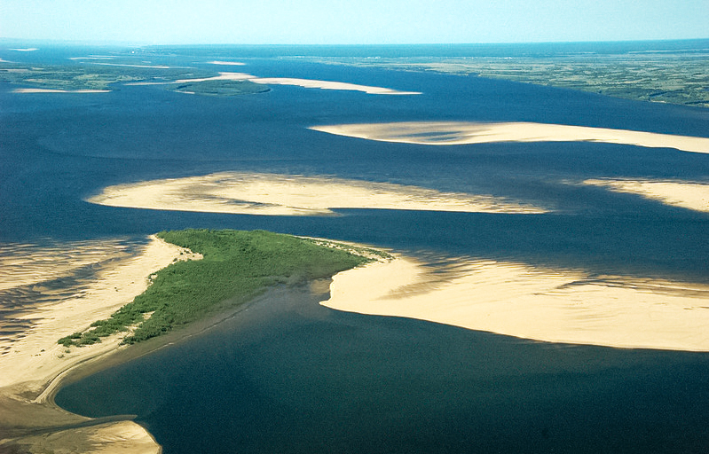 widest rivers in the world, lena river
