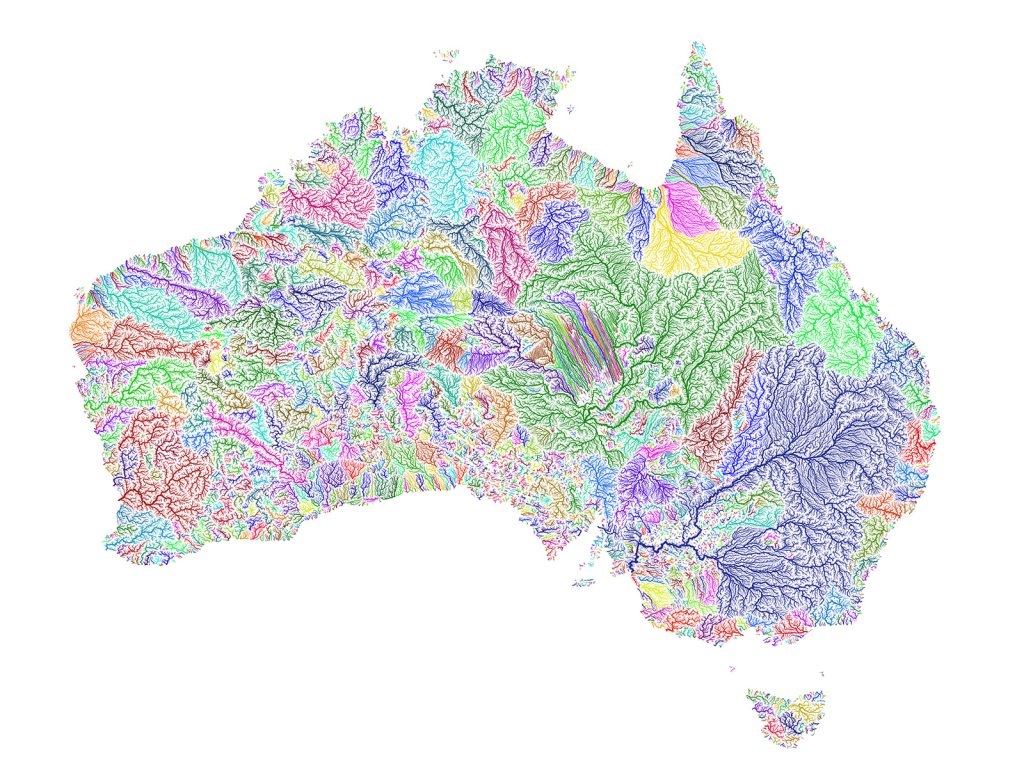 Australia, river, catchement