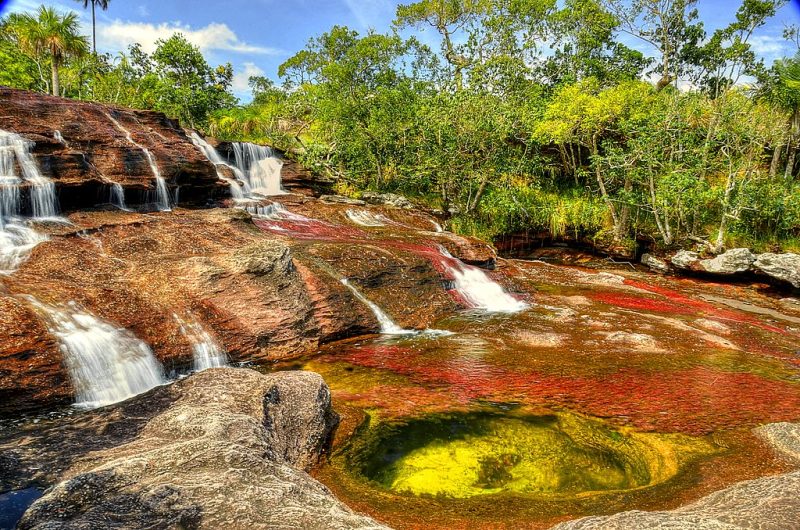 Caño Cristales, river, color