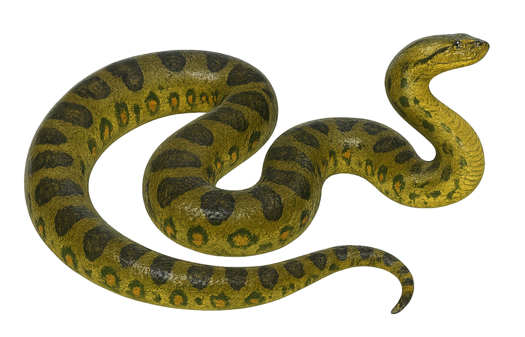 Green Anaconda (Eunectes murinus)