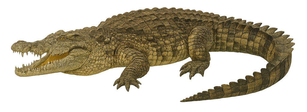 Nile Crocodile (Crocodylus niloticus)