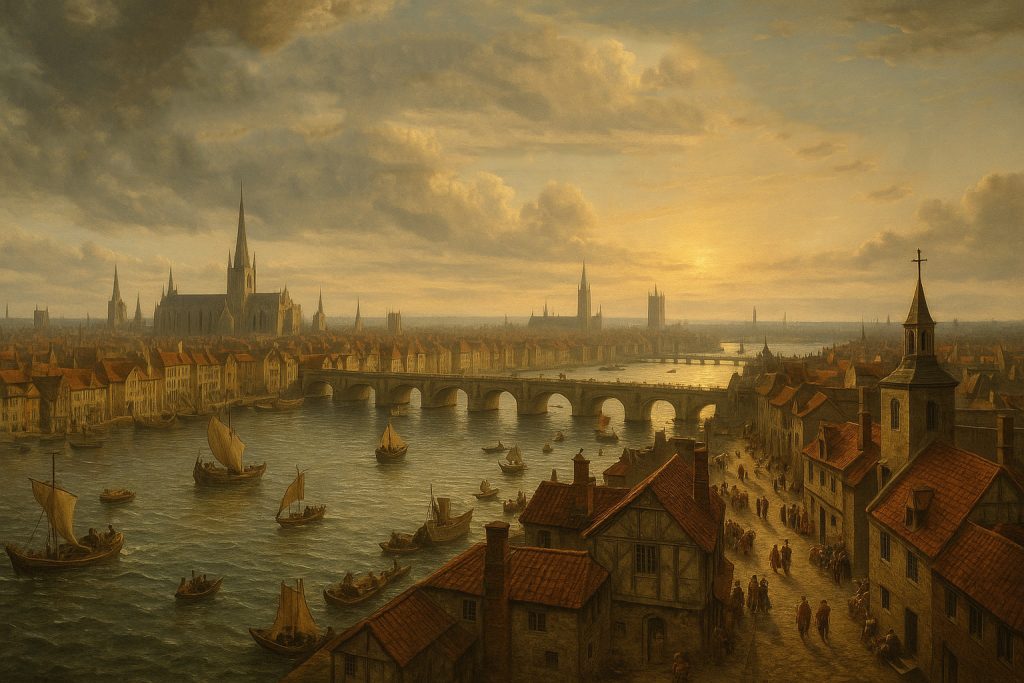 Rivers that shaped European cities, Thames, London