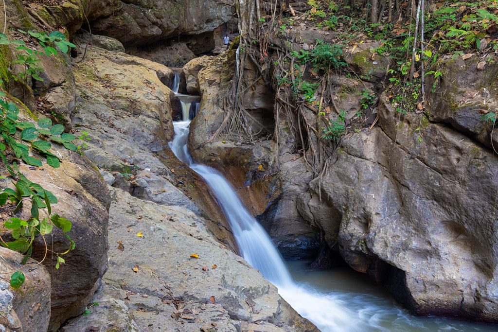 pam bok, waterfall, pai, thailand