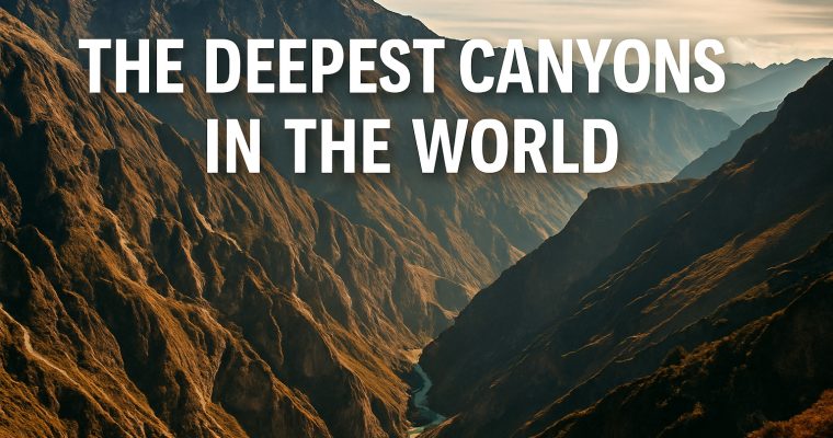 The Deepest Canyons in the World – Nature’s Most Jaw-Dropping Gorges