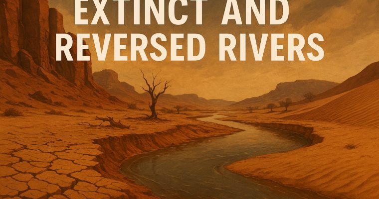 Extinct and Reversed Rivers: When Rivers Die or Turn Around