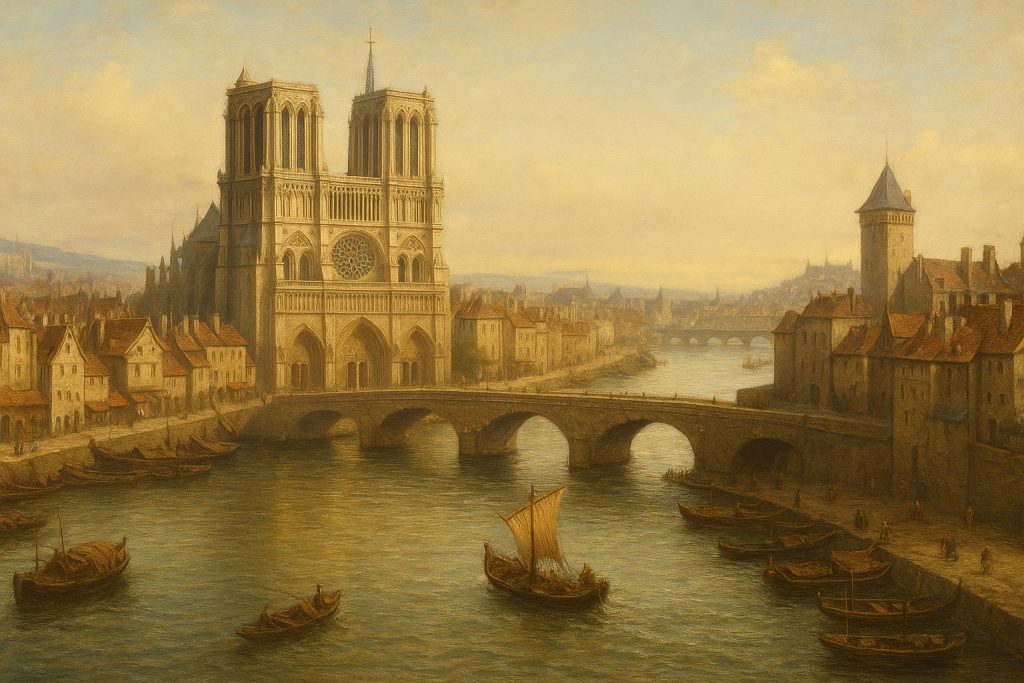 Rivers that shaped European cities, paris, seine