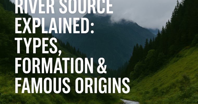 River Source Explained: Types, Formation & Famous Origins