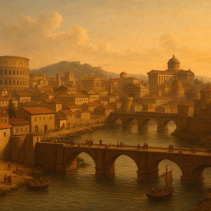 Rivers that shaped European cities, Tiber, Rome