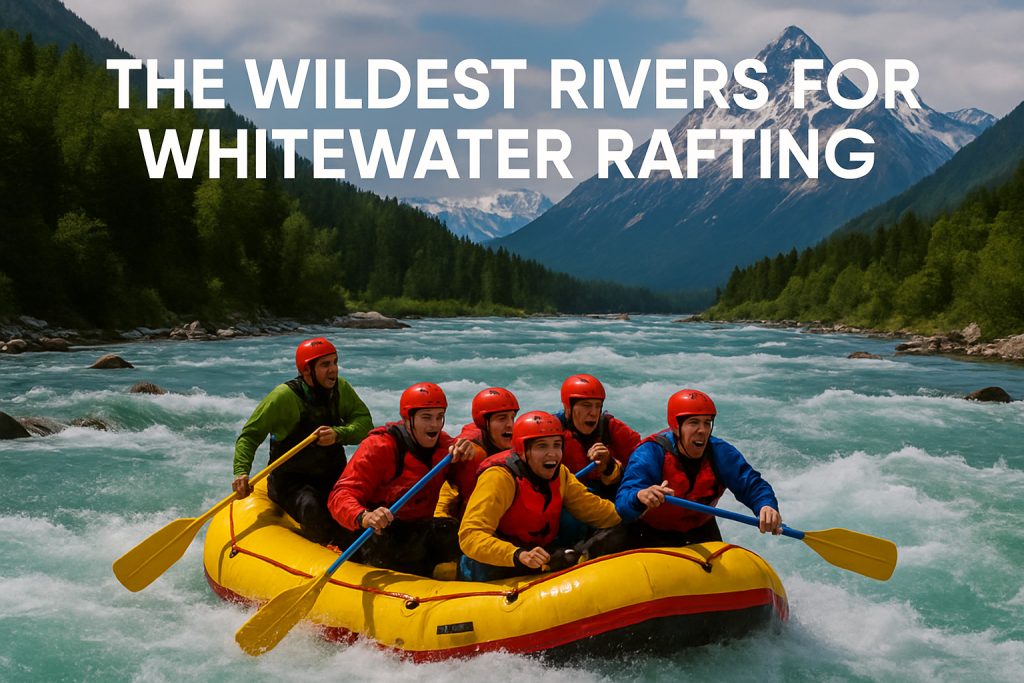 the wildest rivers for whitewater rafting