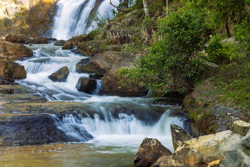 datanla waterfall, da lat, vietnam, waterfalls