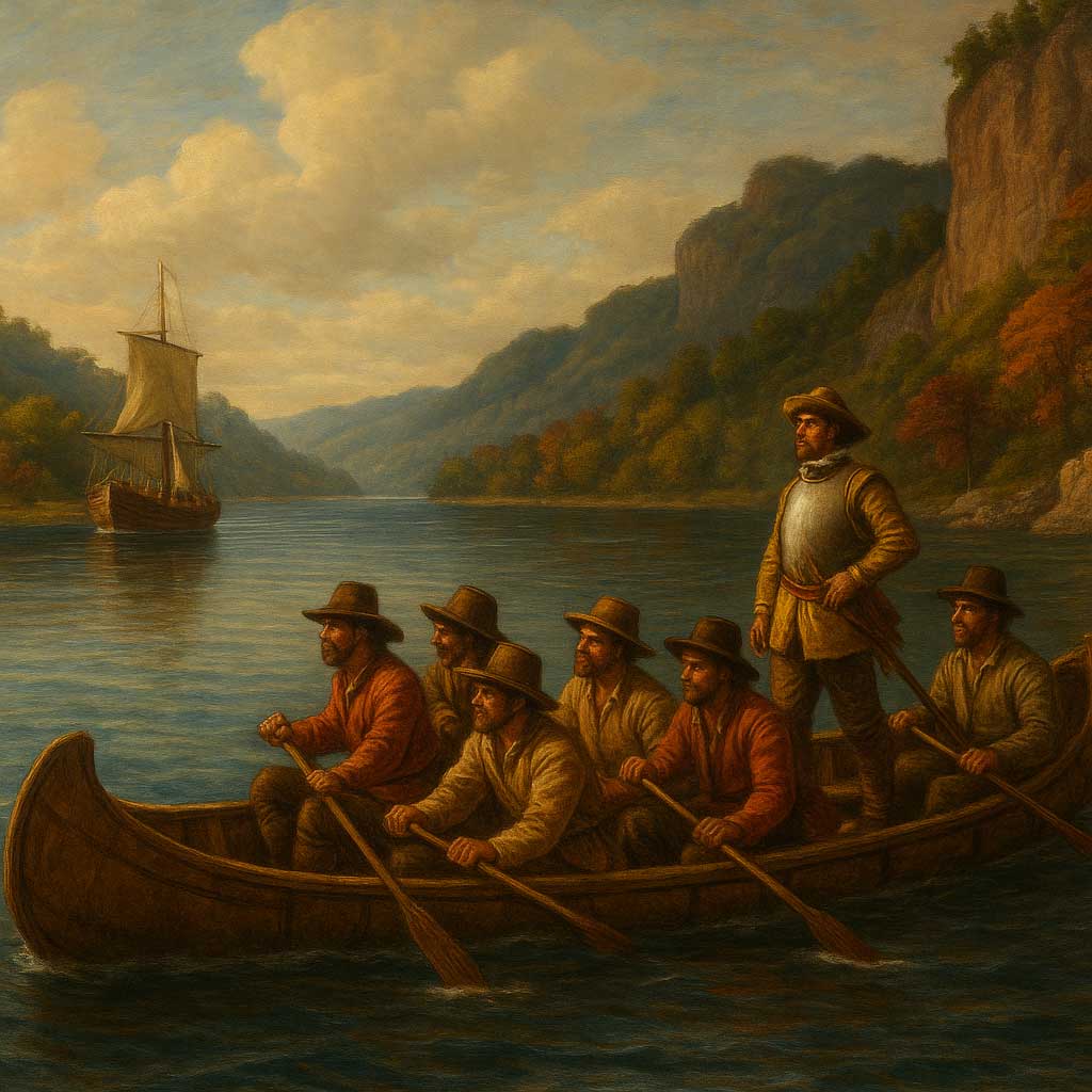 rivers and exploration of North America