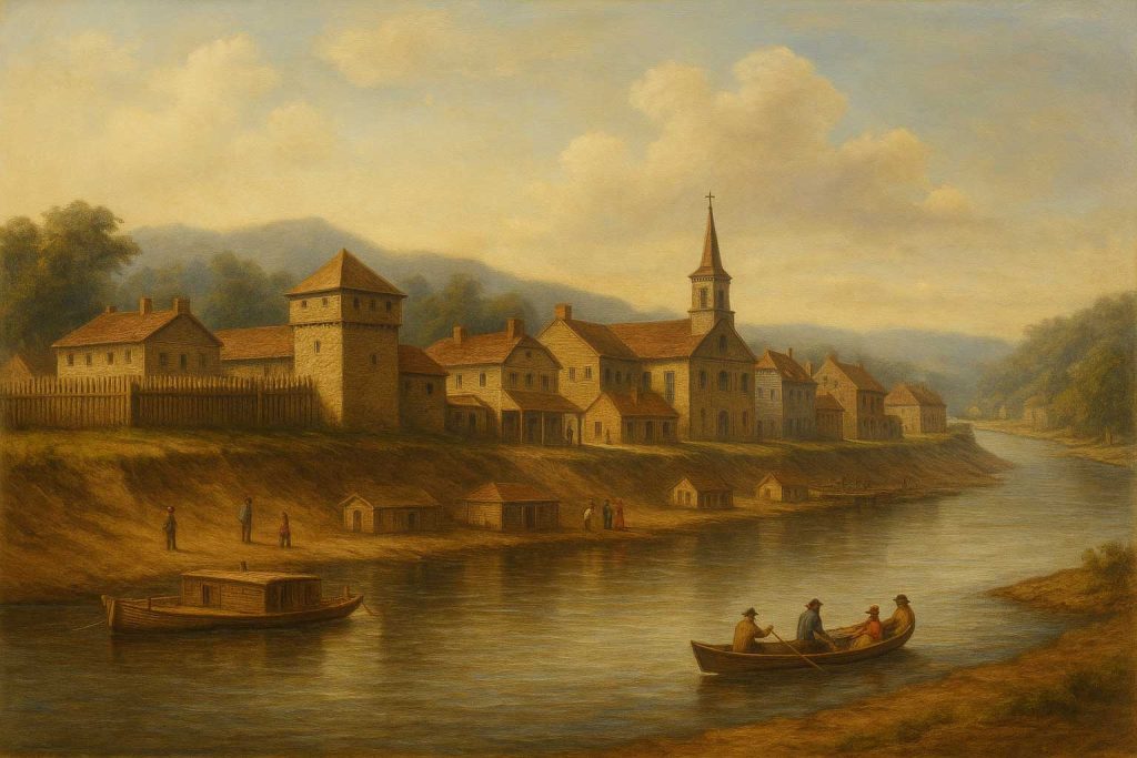 rivers and exploration of North America