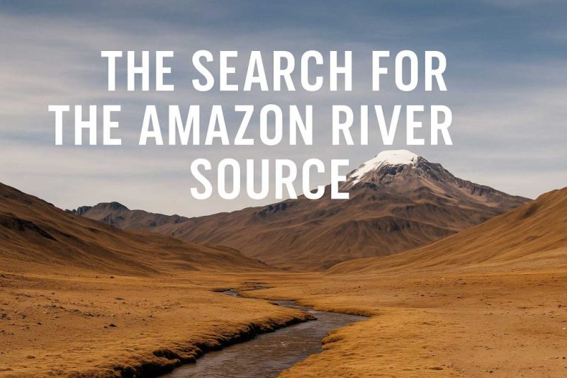 The Amazon River Source: A Century-Long Quest into Its True Origin