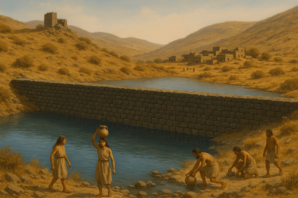 Jawa Dam, the oldest dams in the world