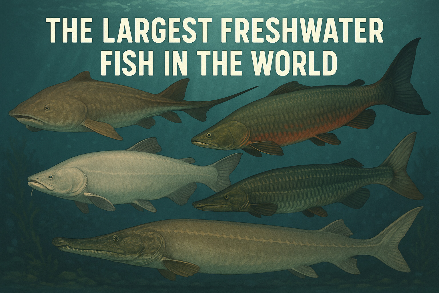 🐟 The Largest Freshwater Fish in the World: the Giants of Our Rivers