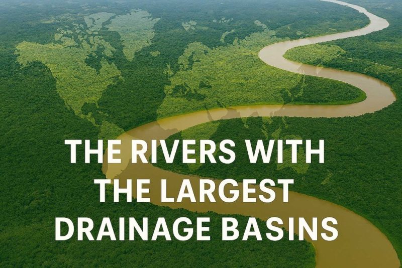 The Rivers With The Largest Drainage Basins