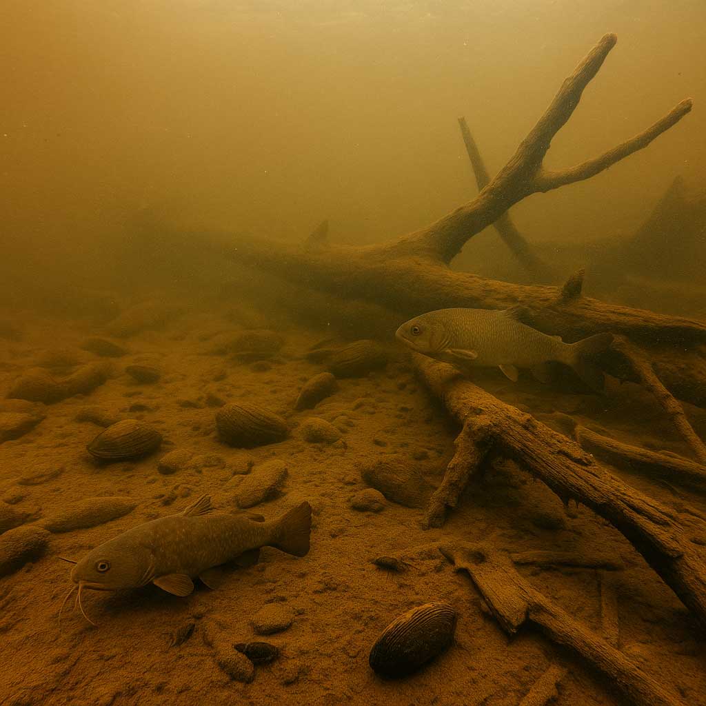 underwater river