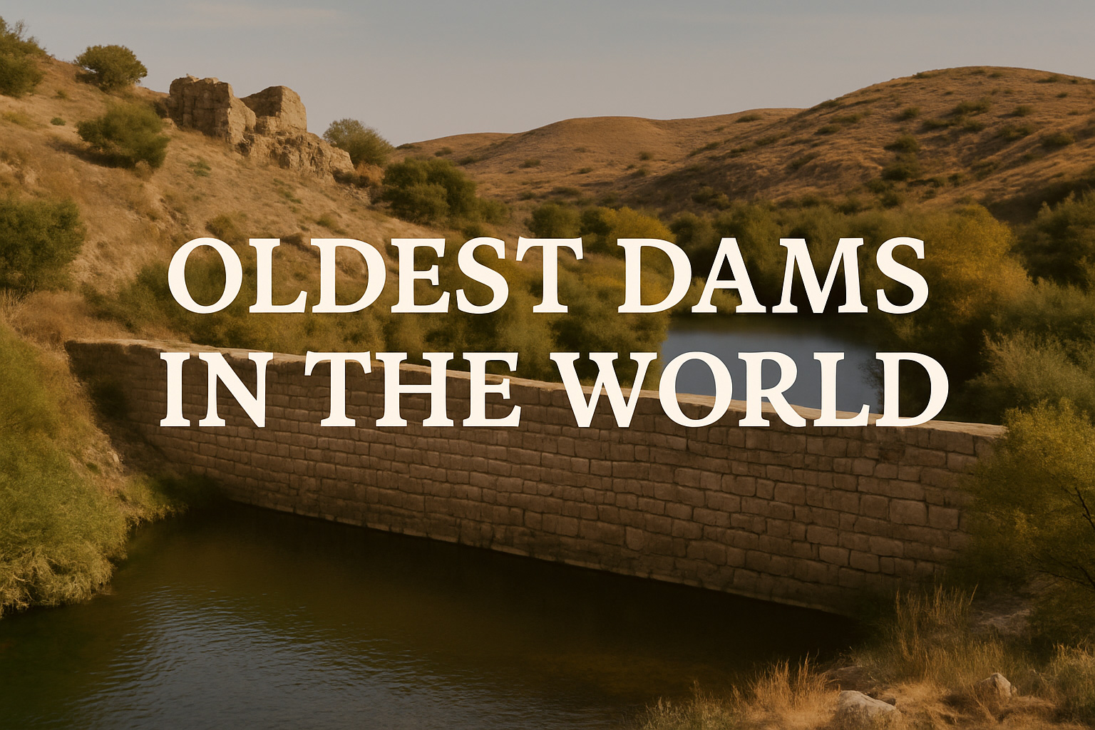 The Oldest Dams In The World