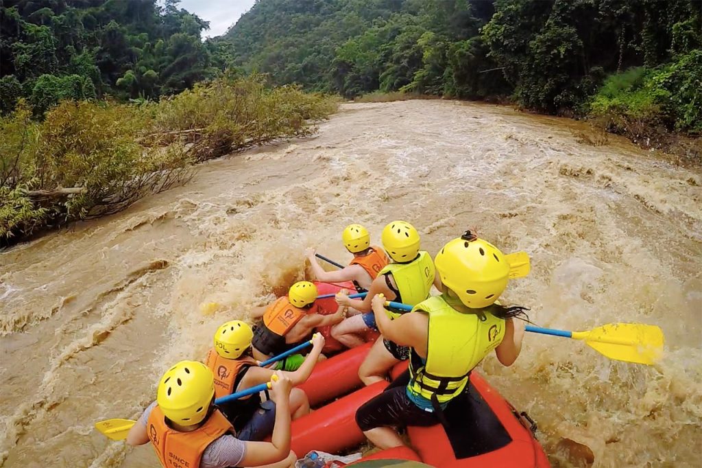 rafting in thailand
