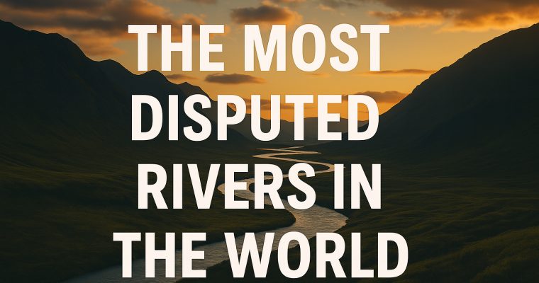 The Most Disputed Rivers in the World: Borders, Dams, and Water Conflicts
