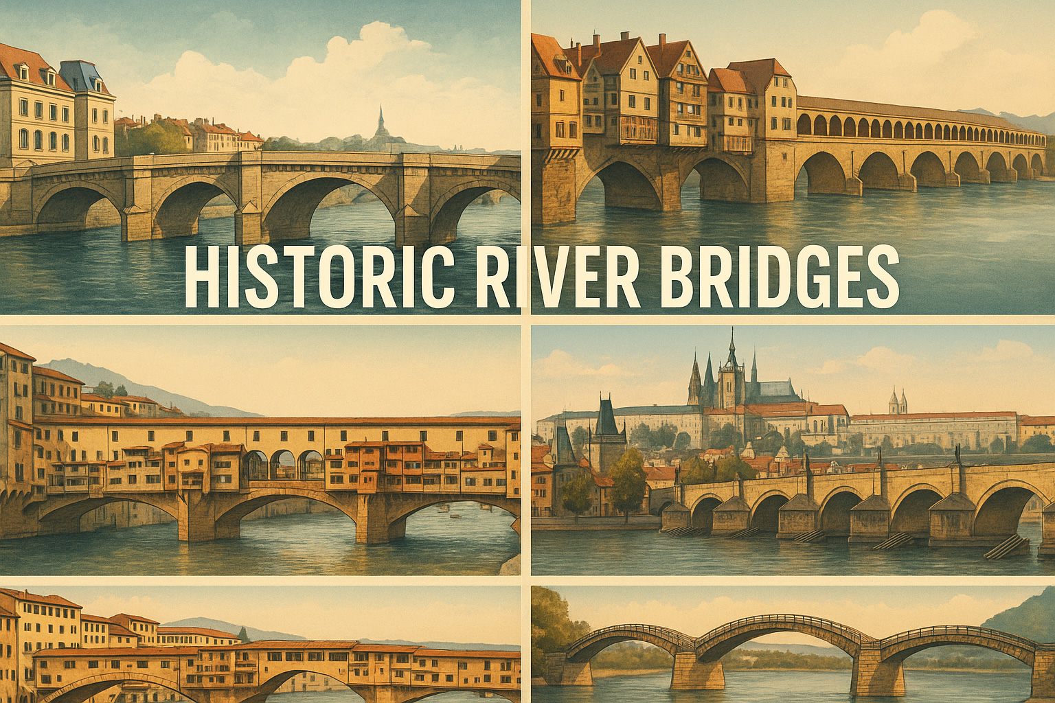 Historic River Bridges That Built Cities