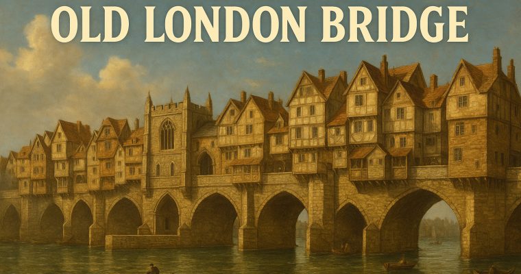 Old London Bridge: The City Built Over The Thames