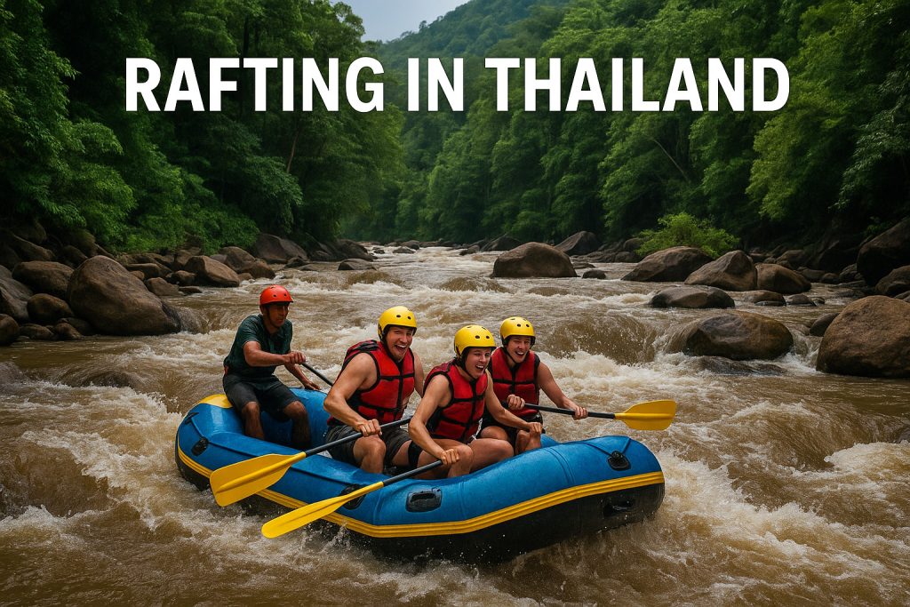 rafting in thailand