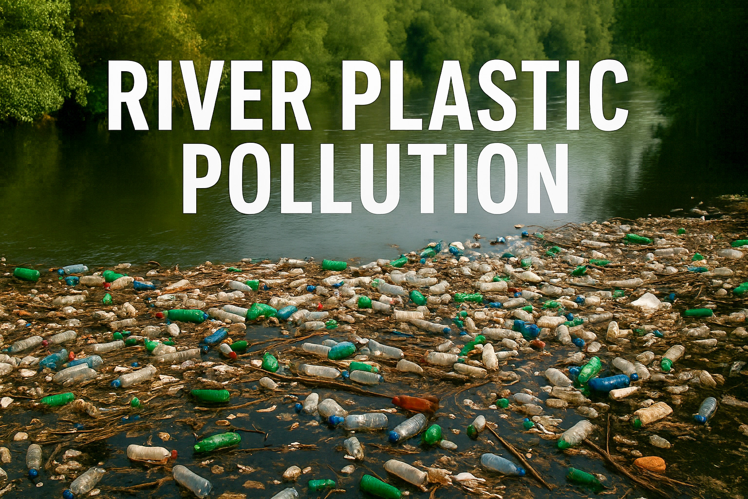 River Plastic Pollution: How Waterways Feed the Ocean’s Plastic Crisis