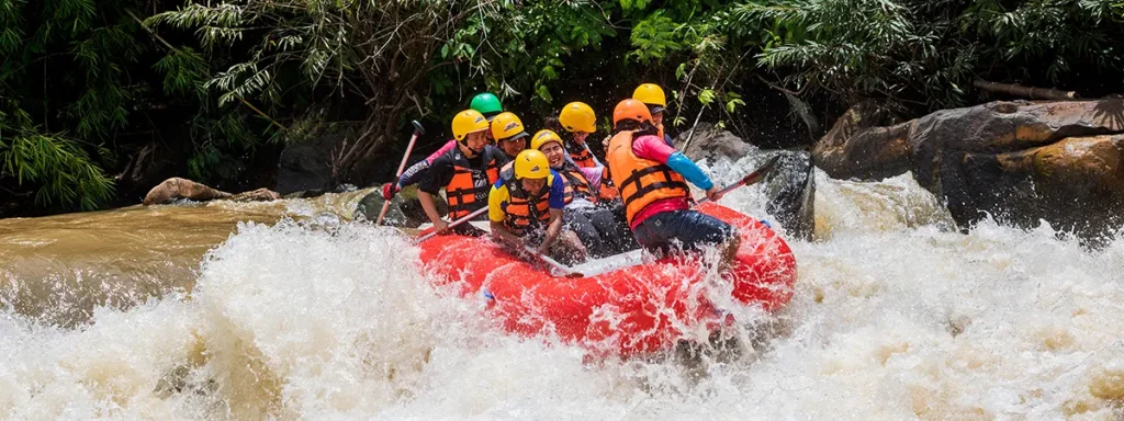 rafting in thailand