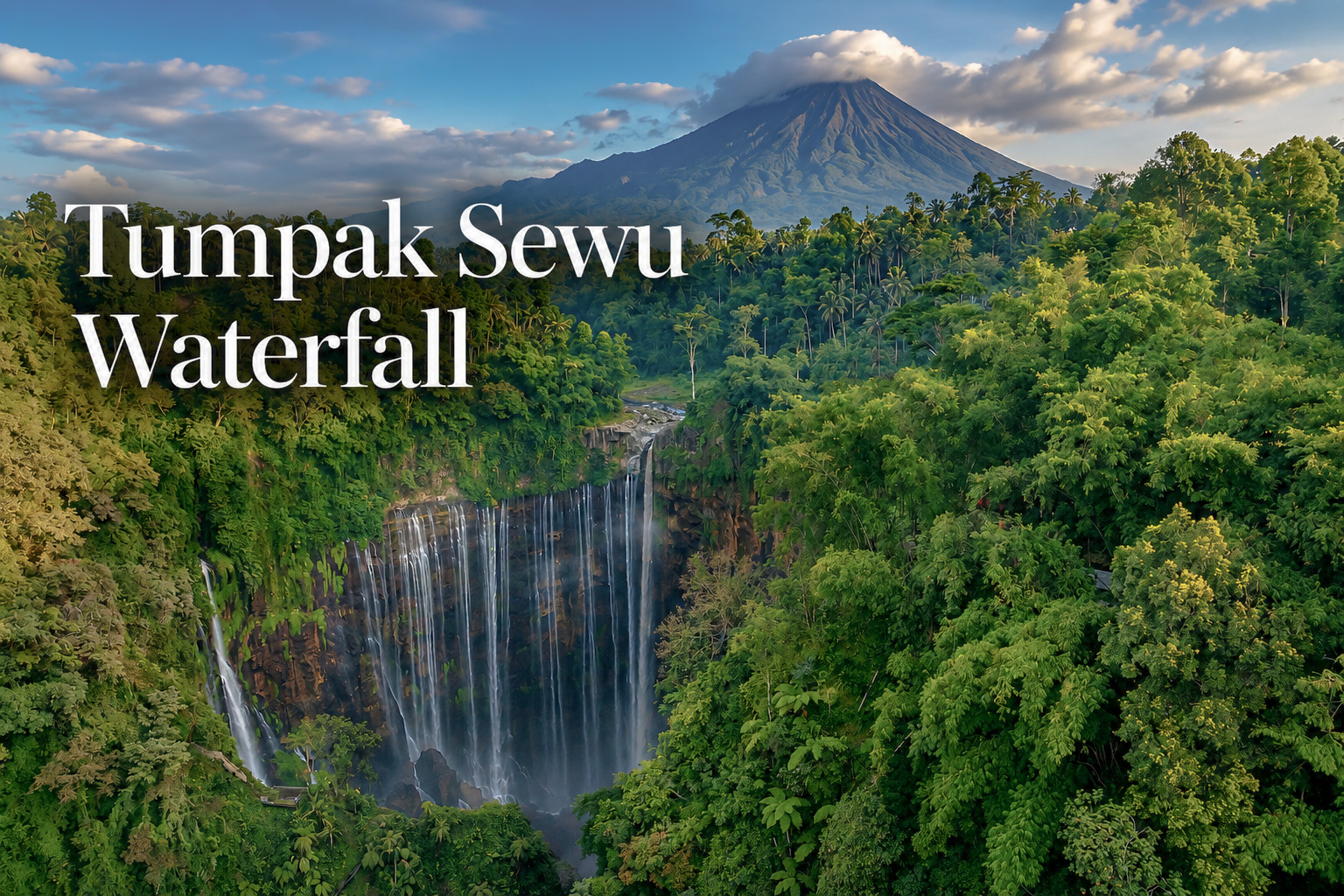 Tumpak Sewu Waterfall: Java’s “Thousand Falls” in a Volcanic Amphitheater